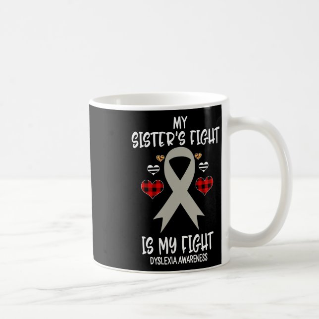 Mug Conscience Le combat de ma soeur est mon combat (Droite)