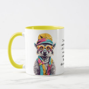Mug Conseil Drôle D'Un Lemur
