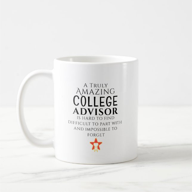 Mug Conseiller d'orientation universitaire incroyable  (Gauche)