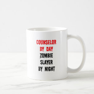 Mug Conseiller par jour Zombie Slayer par nuit