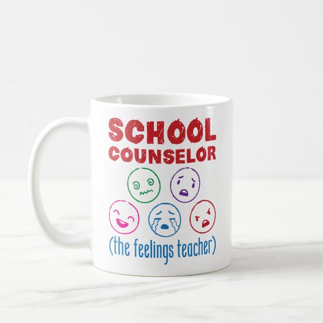 Mug Conseiller scolaire (l'enseignant des sentiments) (Gauche)