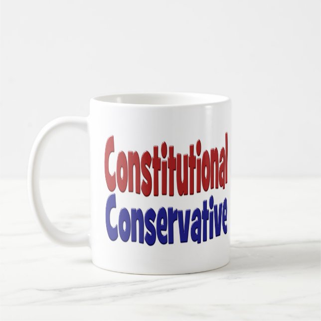 Mug Conservateur constitutionnel (Gauche)