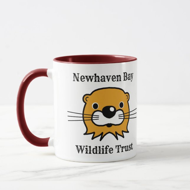Mug Conservation de la faune marine avec Otter (Gauche)