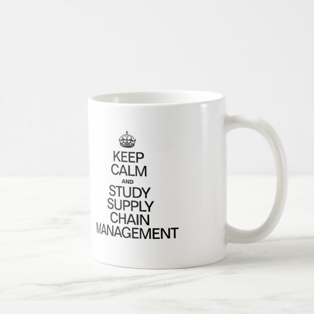 MUG CONSERVER LE CALME ET ÉTUDIER LA GESTION DE LA CHA (Droite)