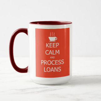 Mug Conserver le calme et les prêts de traitement