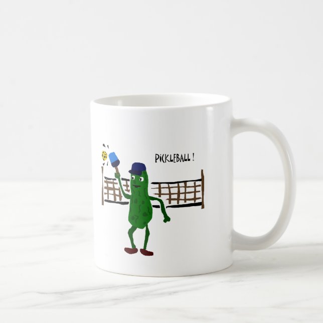 Mug Conserves au vinaigre jouant l'art de primitif de (Droite)