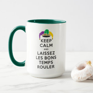MUG CONSERVEZ LE CALME ET LE ROULER DES TEMPS LAISSEZ 