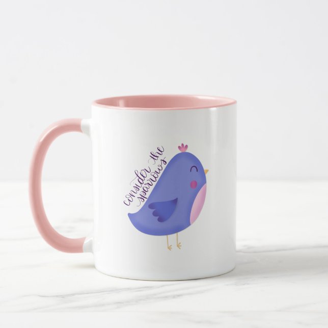 Mug Considérez la boue des flèches (Gauche)