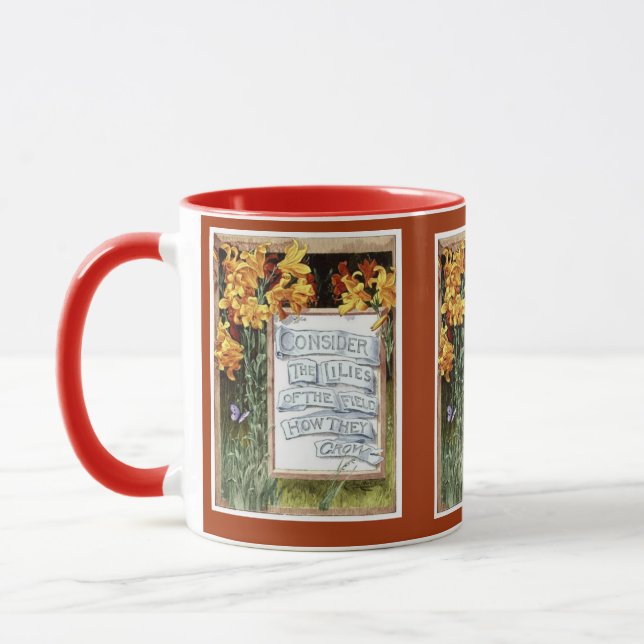 Mug Considérons les mensonges du terrain comment ils g (Gauche)