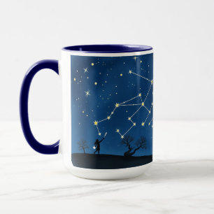 Mug Constellation Maman Rides de Rire Carte