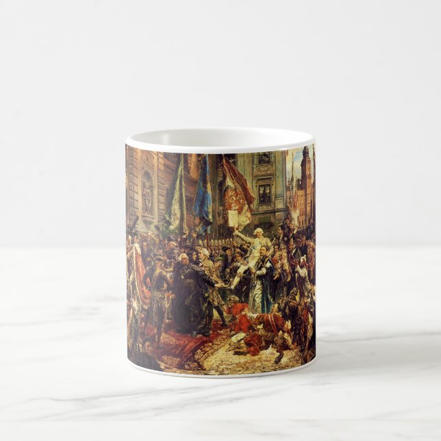 Mug Constitution du 3 mai 1791 avant janvier Matejko (Centre)