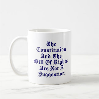 Mug Constitution Et Déclaration Des Droits - Pas Une S