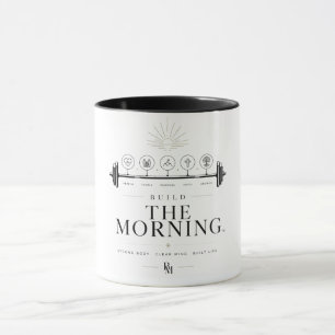 Mug Construire la matinée™ Vie de routine matinale d