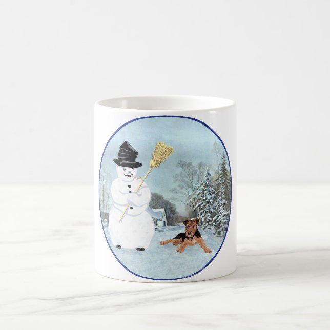 Mug Construire un bonhomme de neige (Centre)