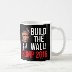 Mug Construisez le mur Donald Trump 2016