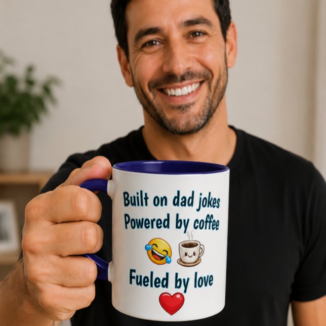 Mug Construit sur les blagues de papa (Créateur téléchargé)
