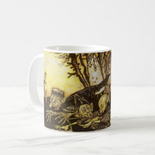 Mug Conte de fée vintage, bande d'ouvriers par Rackham