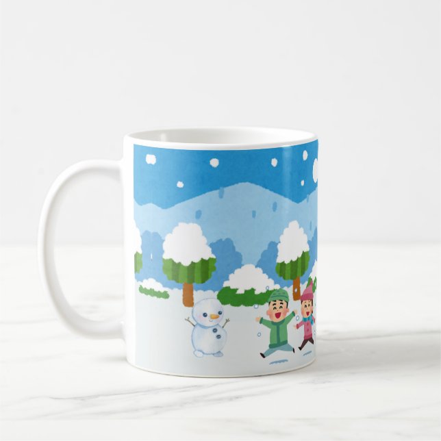 Mug Conte de fées enneigé (Gauche)