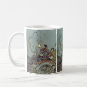 Mug Conte de fées vintage, Rossignol par Edmund Dulac