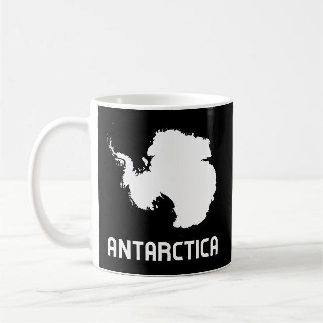 Mug Continent Antarctique (Gauche)