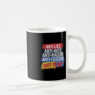 Mug Contre la haine mensonges racisme fascisme résiste