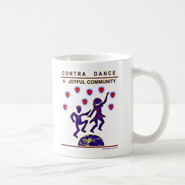 Mug Contre la joie de danse (Droite)