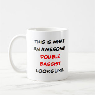 Mug contrebassiste, formidable