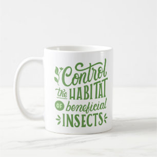 Mug contrôler l'habitat des insectes bénéfiques