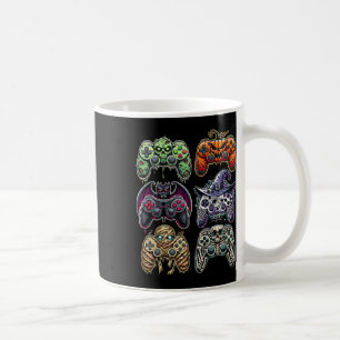 Mug Contrôleurs de jeux pour maman Zombie Skeleton Hal