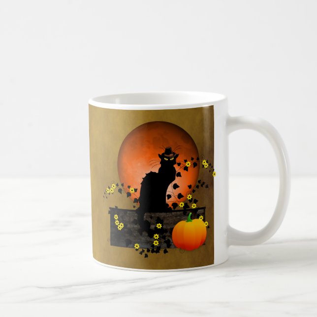 Mug Conversation Noir Thanksgiving (Droite)