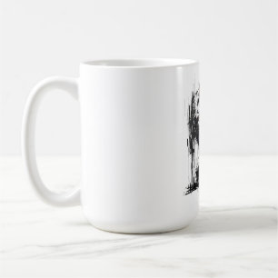 Mug Conversation silencieuse sur écrans parallèles déc