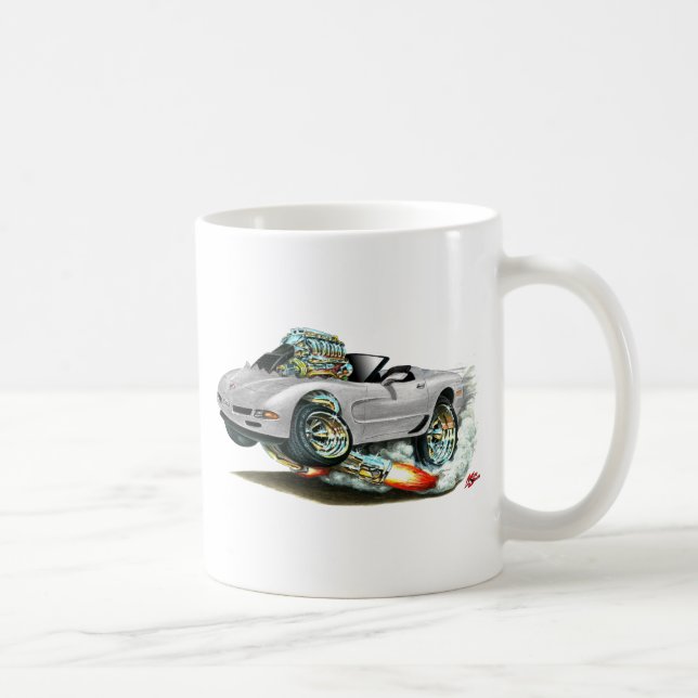 Mug Convertible 1998-2004 argenté de Corvette (Droite)