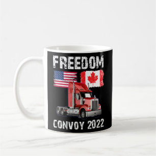 Mug Convoy 2022 Canada Freedom Trucker encourage