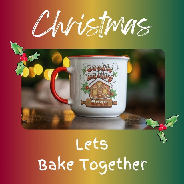 Mug Cookie de Noël Cuisine pain d'épice de la maison - (Créateur téléchargé)