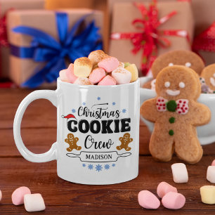 Mug Cookie de Noël Équipage de vacances personnalisée 