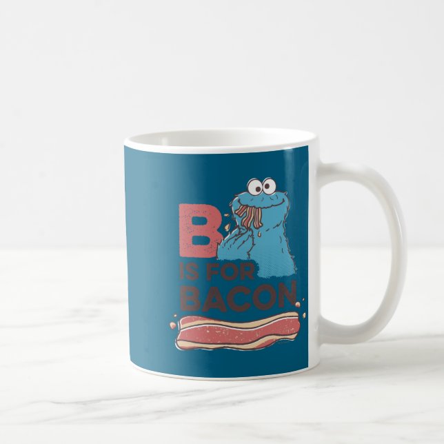 Mug Cookie Monster B Is For Bacon  (Droite)