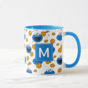 Mug Cookie Monster   C est pour Cookie Monogram
