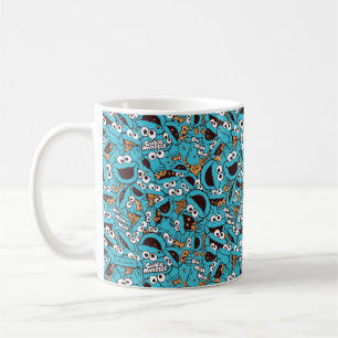 Mug Cookie Monster   Modèle Nom Nom Nom