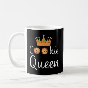 Mug Cookie Reine Couronne pour les femmes Amateurs de 