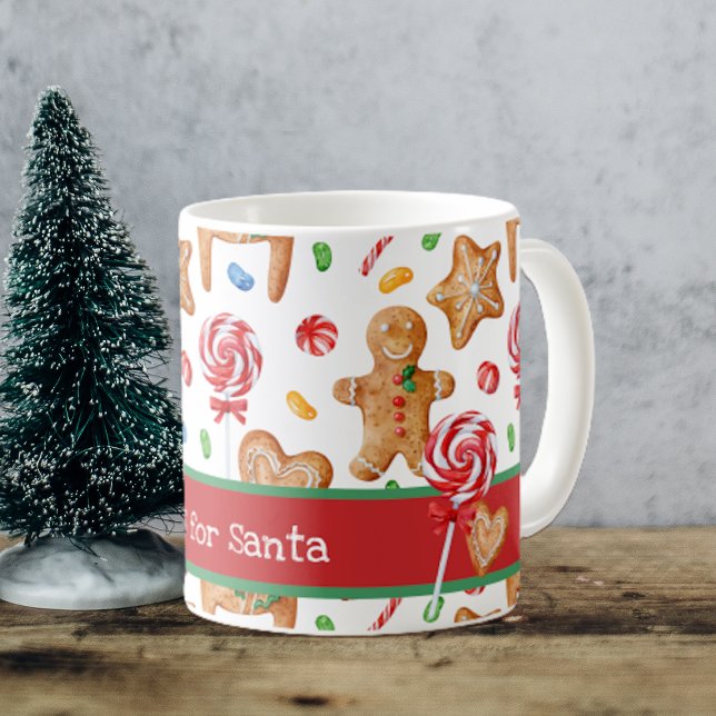 Mug Cookies de Noël pour Père Noël White (Créateur téléchargé)