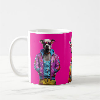 Mug Cool Crew – Colour-Pop Animal Squad Hot Pink