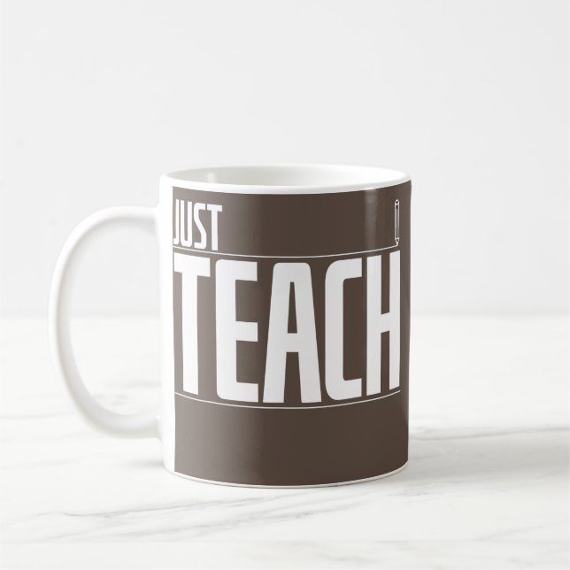 Mug Cool enseigner professeur enseigner des élèves  (Gauche)