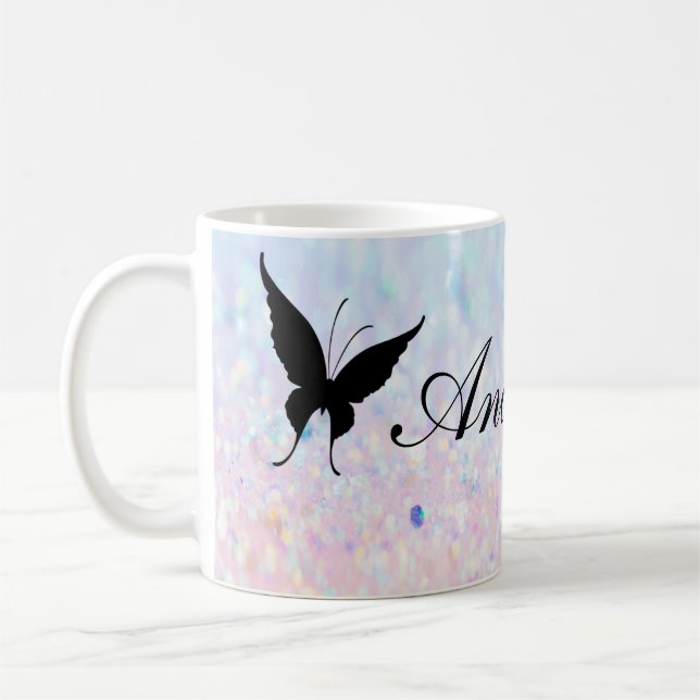 Mug Cool, Extraordinaire, Blue Buterfly (Gauche)