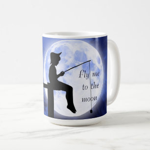 Mug Cool, Extraordinaire, Lune Bleue Foncé avec une ci