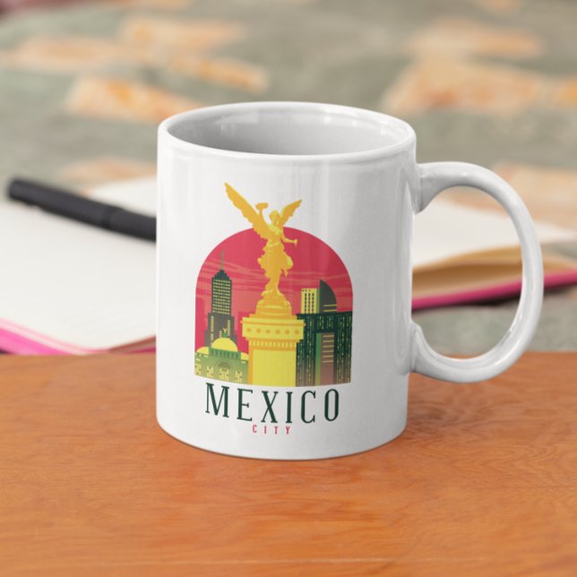 Mug Cool Mexico Vintage voyage (Mexico City Vintage Travel Coffee Mug)