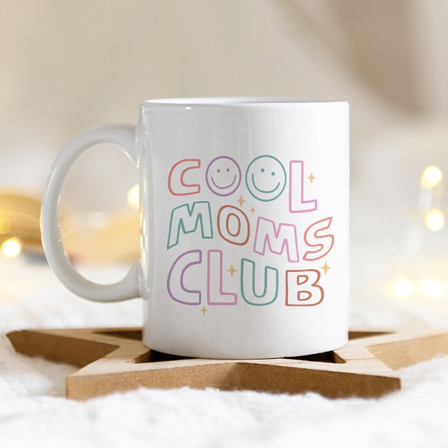 Mug Cool Moms Club Bonne fête des mères (Créateur téléchargé)
