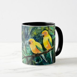Mug Cool People Have Parrots