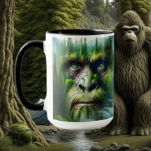 Cool Sasquatch dans les bois