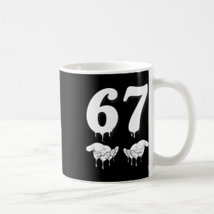 Mug Cool Six Seven 6 7 Mème Costume d'argot Gen Alpha