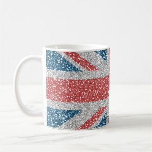 Mug Cool tendance Royaume-Uni Union Jack drapeau fauss